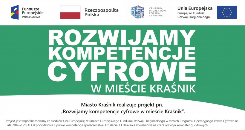 Rozwijamy kompetencje cyfrowe w mieście Kraśnik